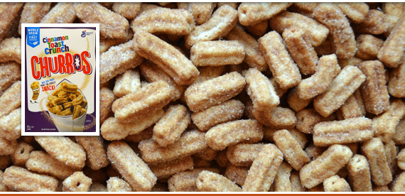 céréales et boîte Cinnamon Toast Crunch: Churros de General Mills (2020)