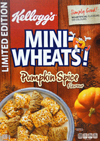boîte Mini-Wheats! Pumpkin Spice 2016